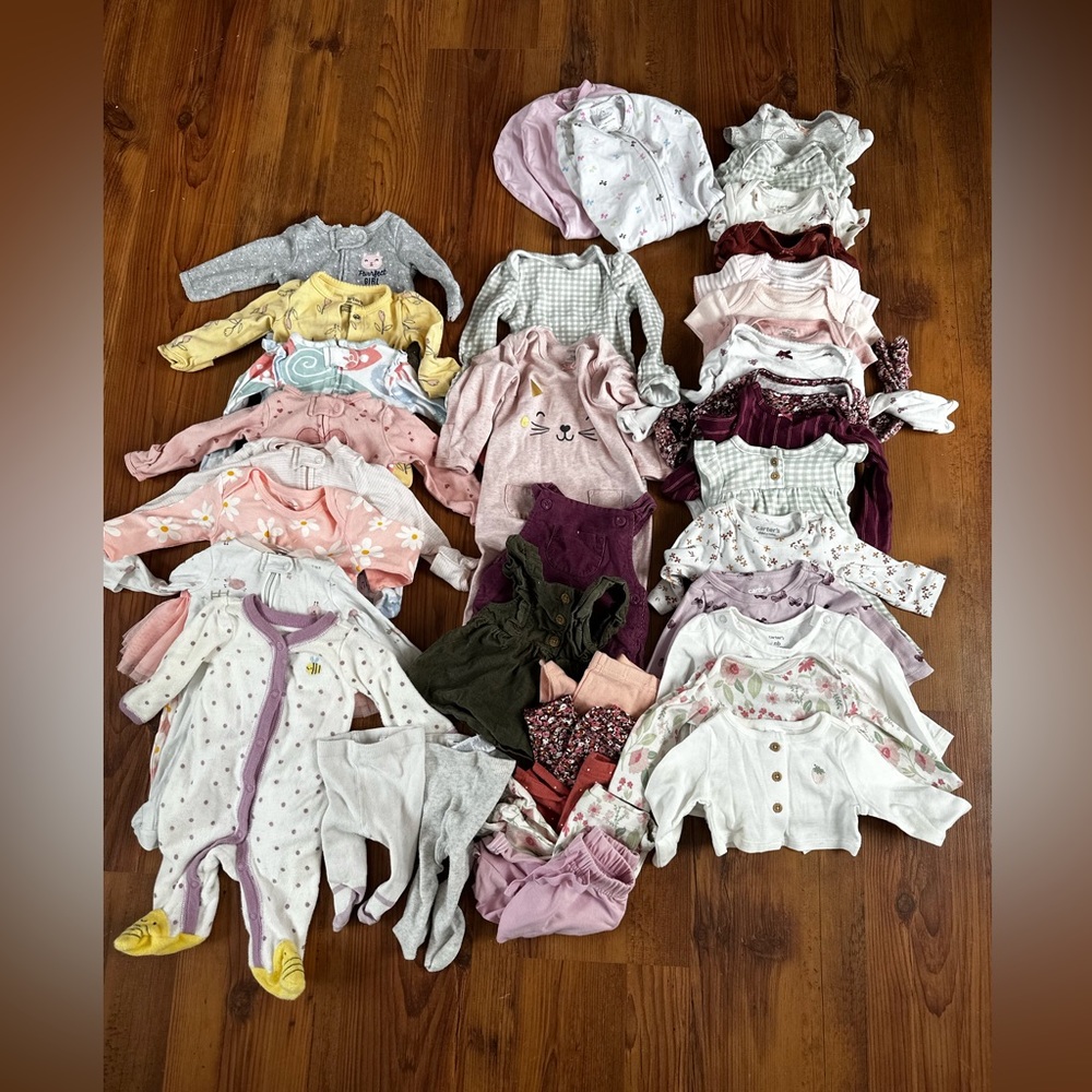 Baby Girl Clothing Lot